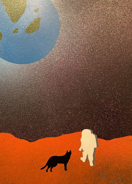 Cosmic Stroll : Wanderer & The Red Planet - Jumper